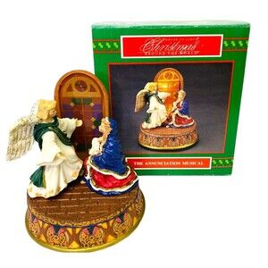 The Annunciation Musical House Of Lloyd  Christmas Around The World Figure Decor
